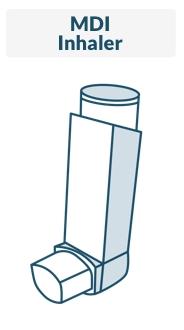 Inhalateur MDI nouveau
