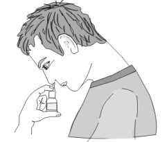 Administration par spray nasal