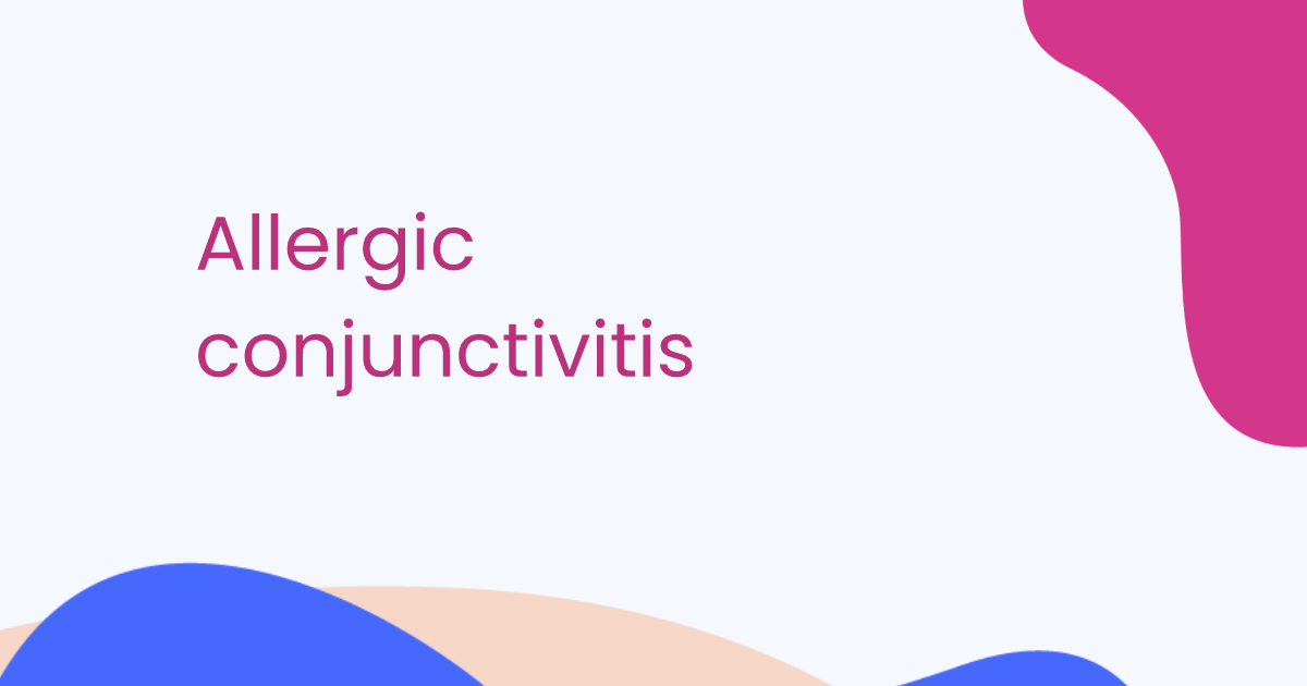 Conjonctivite allergique