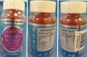 Nutrition Ignition Kids Glycinate de magnésium Gummies