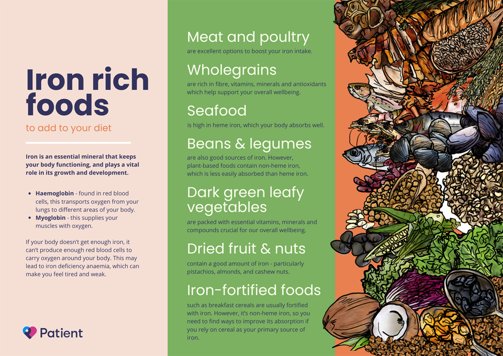 7 aliments riches en fer à ajouter à votre alimentation