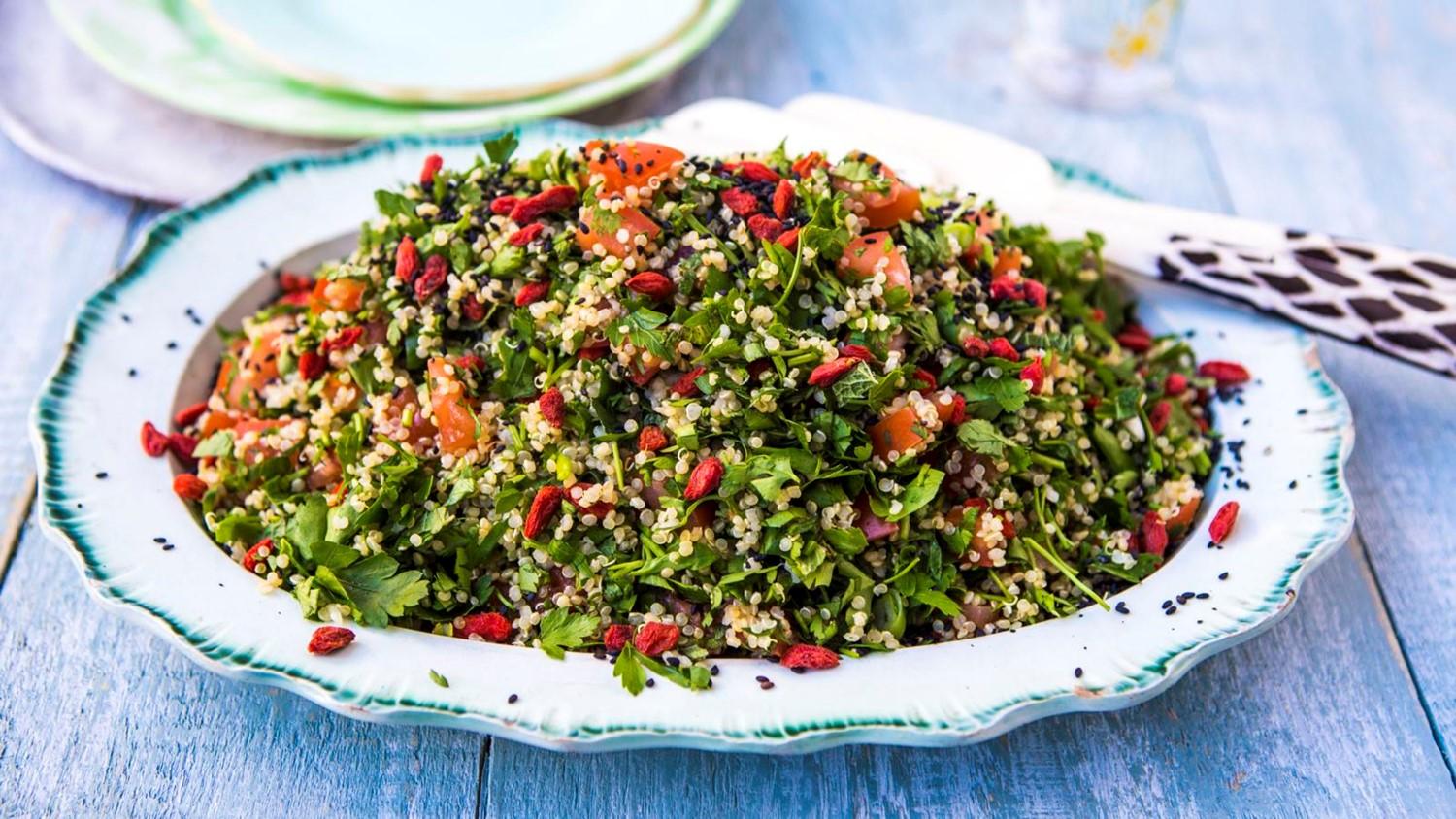 Taboulé de quinoa aux baies de goji