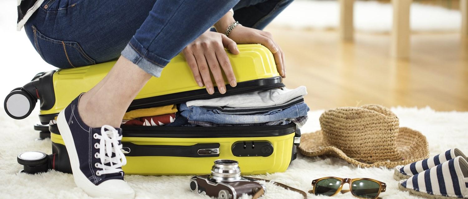 Faire ses valises pour les vacances