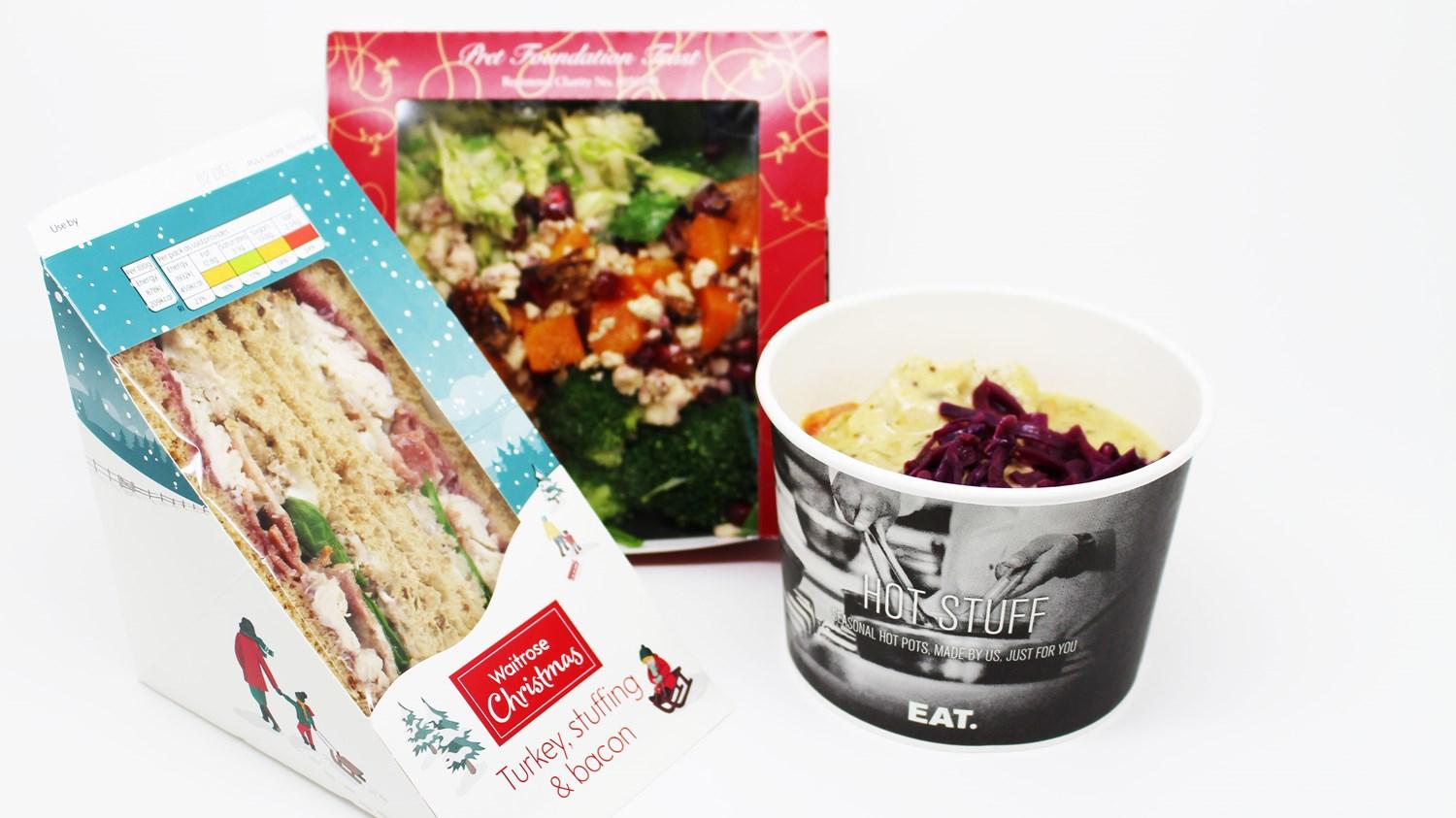Christmas sandwiches