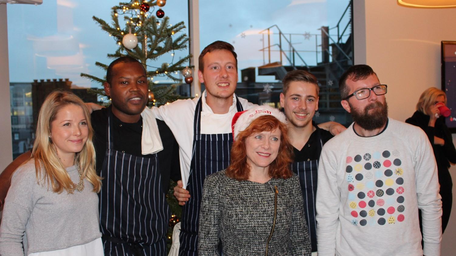 Christmas cook off event