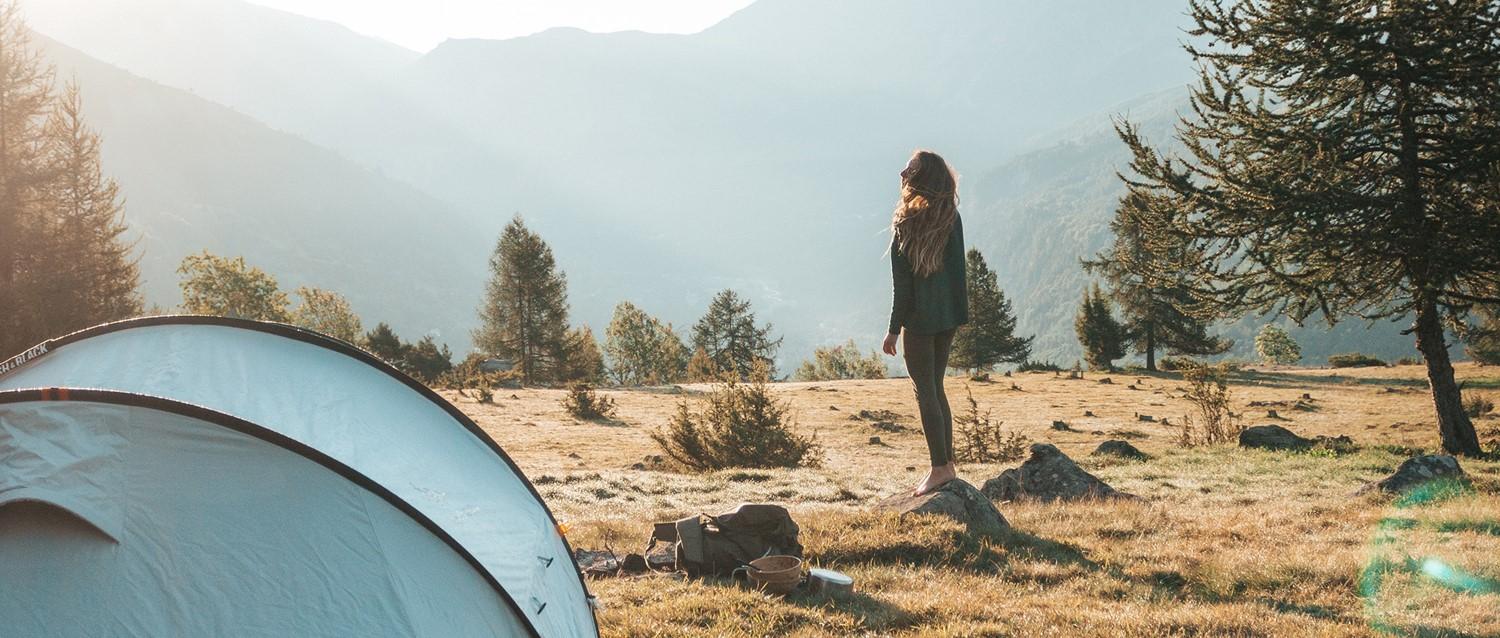 période de camping