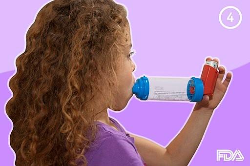 Dispositif d'écartement asthme