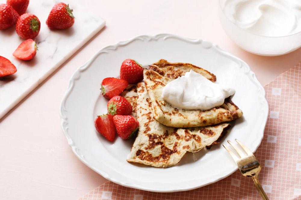 Crêpes françaises Keto