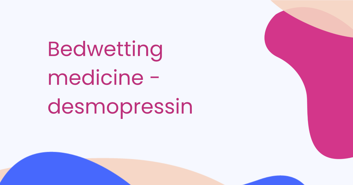 Médicament contre l'énurésie - desmopressine