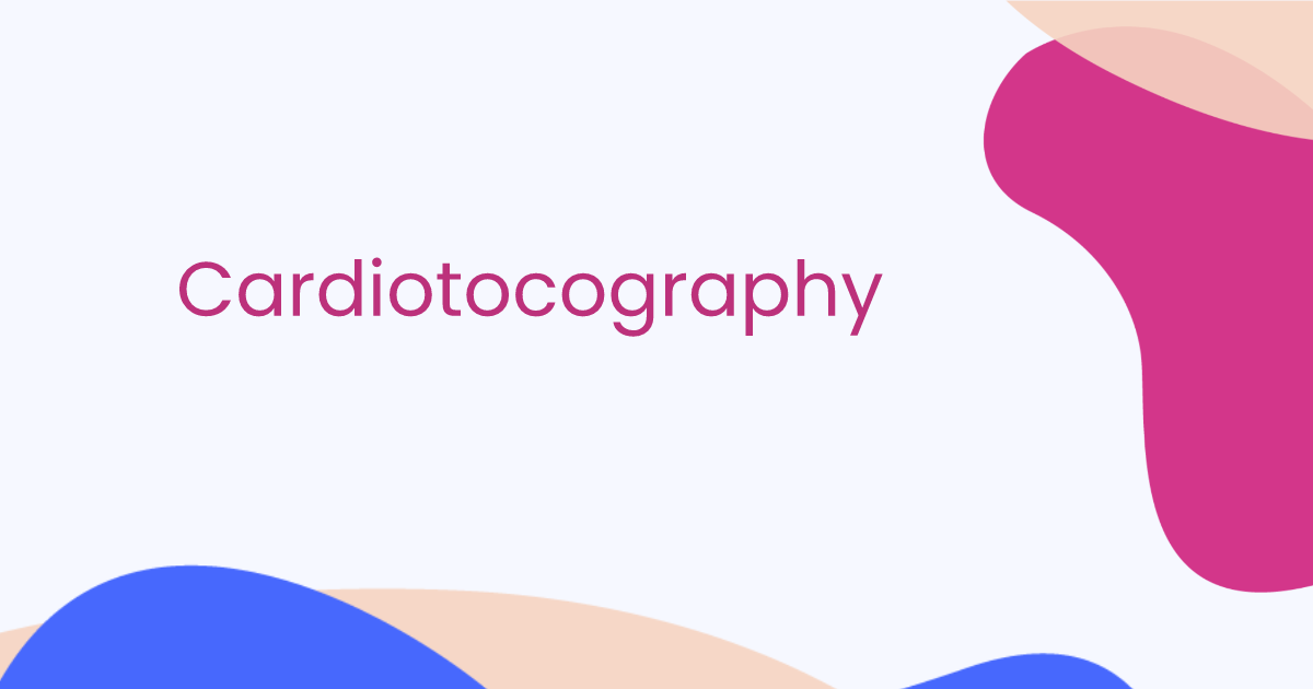 Cardiotocographie