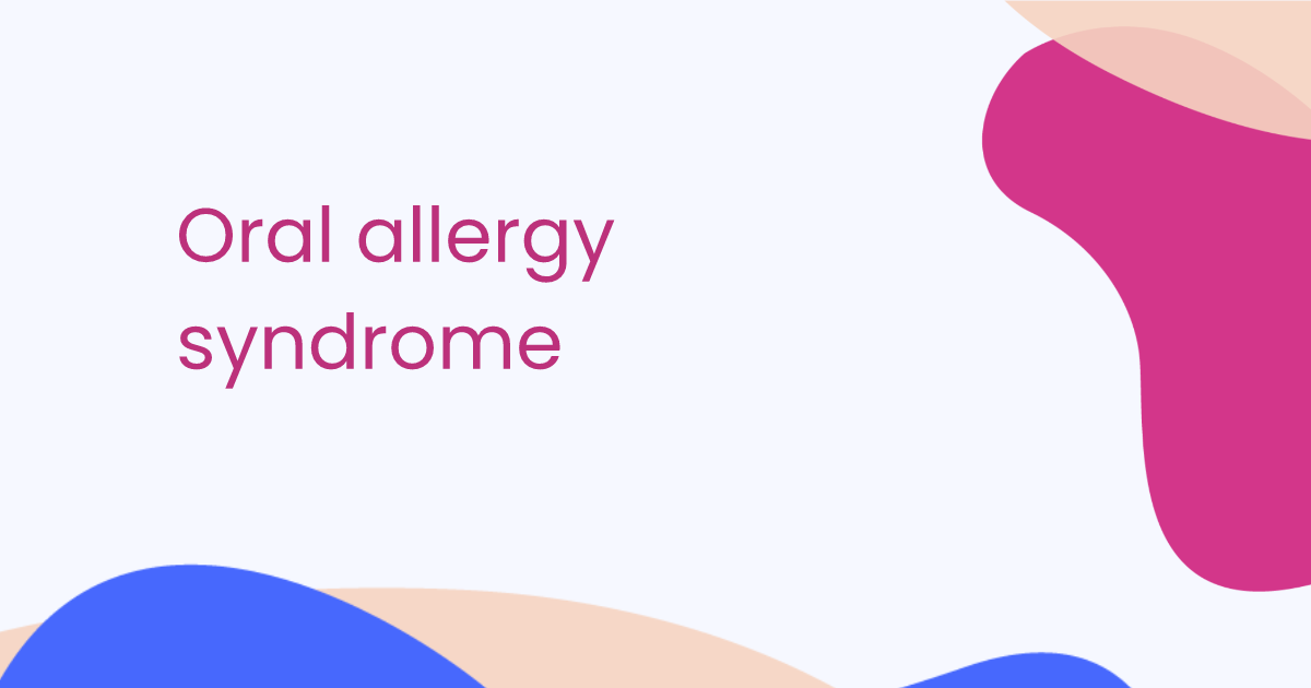 Syndrome d'allergie orale